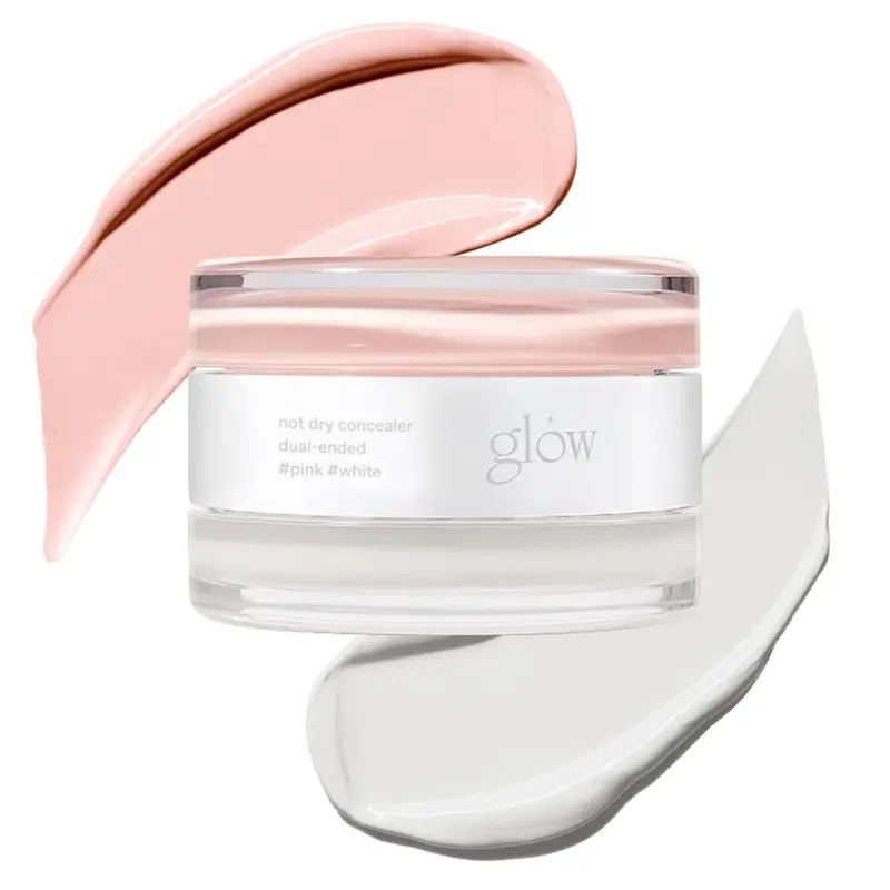 Glow correcteur hybride rose et blanc - couvrance complète et lumière naturelle
