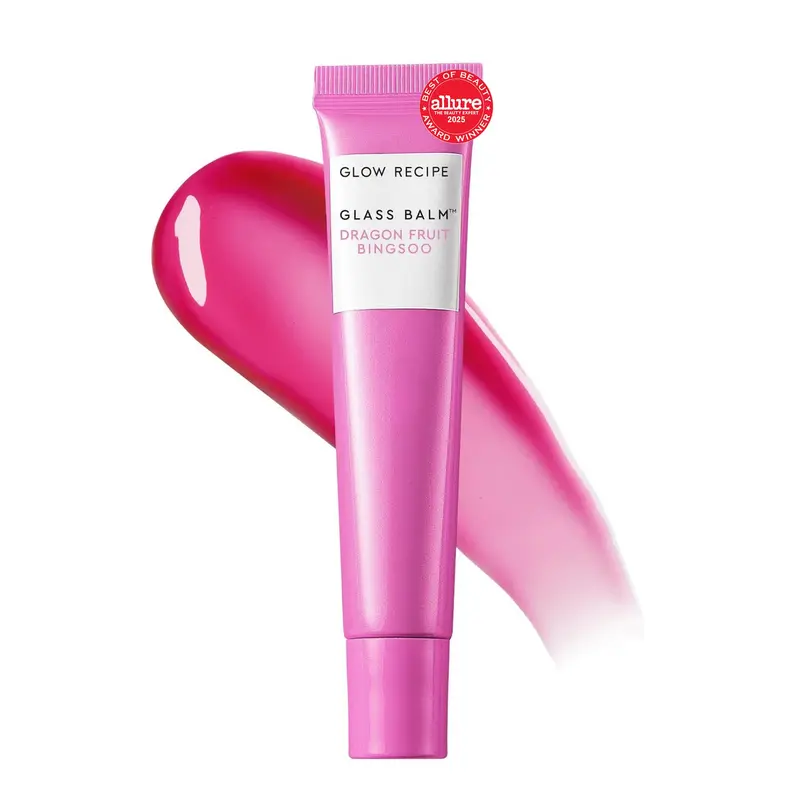Glow Recipe Glass Balm Lèvres – Hydratation 12h et Brillance Glass Dragonfruit Bingsoo (15 ml)