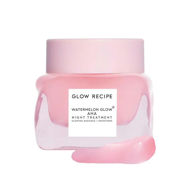 Glow Recipe - Soin Nuit Pastèque Glow AHA (25 ml) - Masque Exfoliant Nocturne