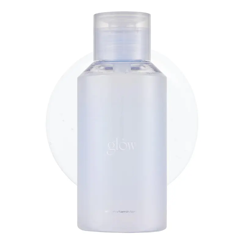 Glow tonique citron vitamine — Hydratation hyaluronique, exfoliation douce, eau de citron Jeju, 300 ml