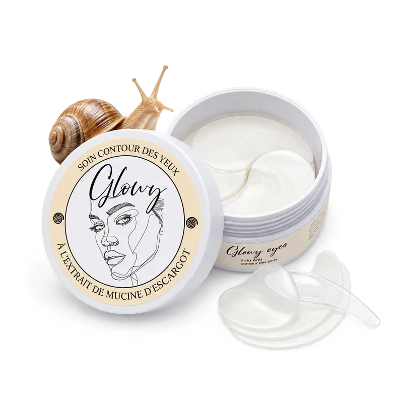 Glowy™ Eyes - Soin Anti-âge du contour des yeux au filtrat de mucine d'escargot