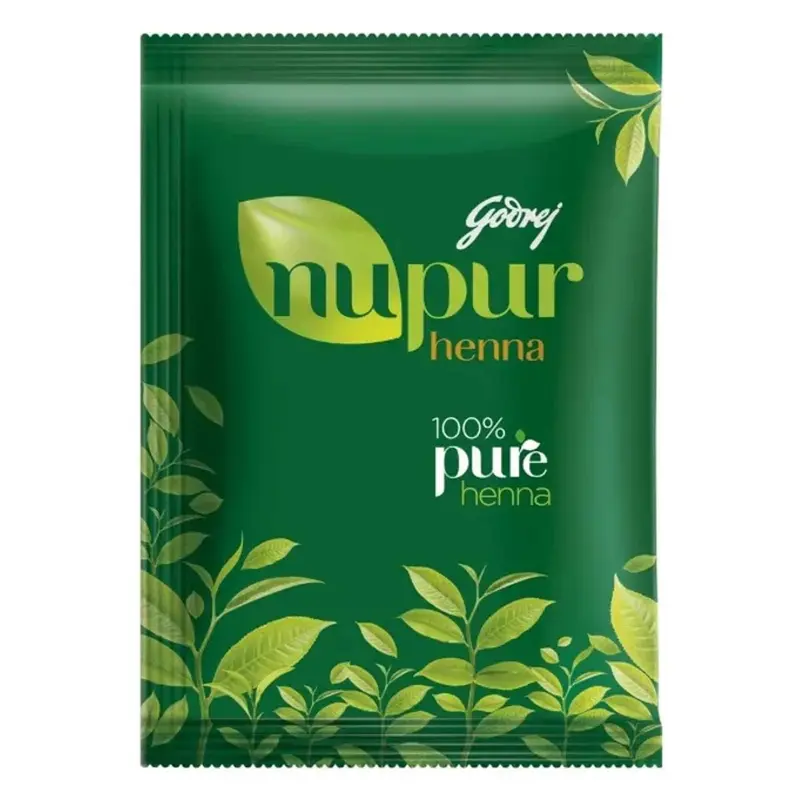 Godrej Nupur Henna Mehndi – 500 g | Coloration naturelle et soin capillaire