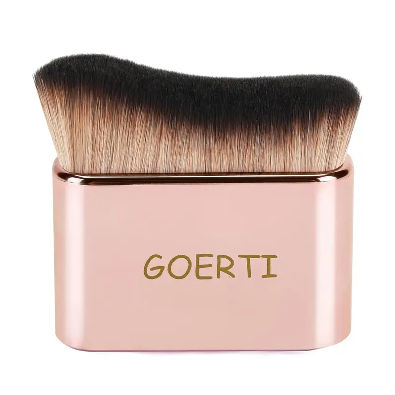 GOERTI Brosse Kabuki Corps Professionnelle – Application Self-Tanner, Fond de Teint et Bronzant Corporel