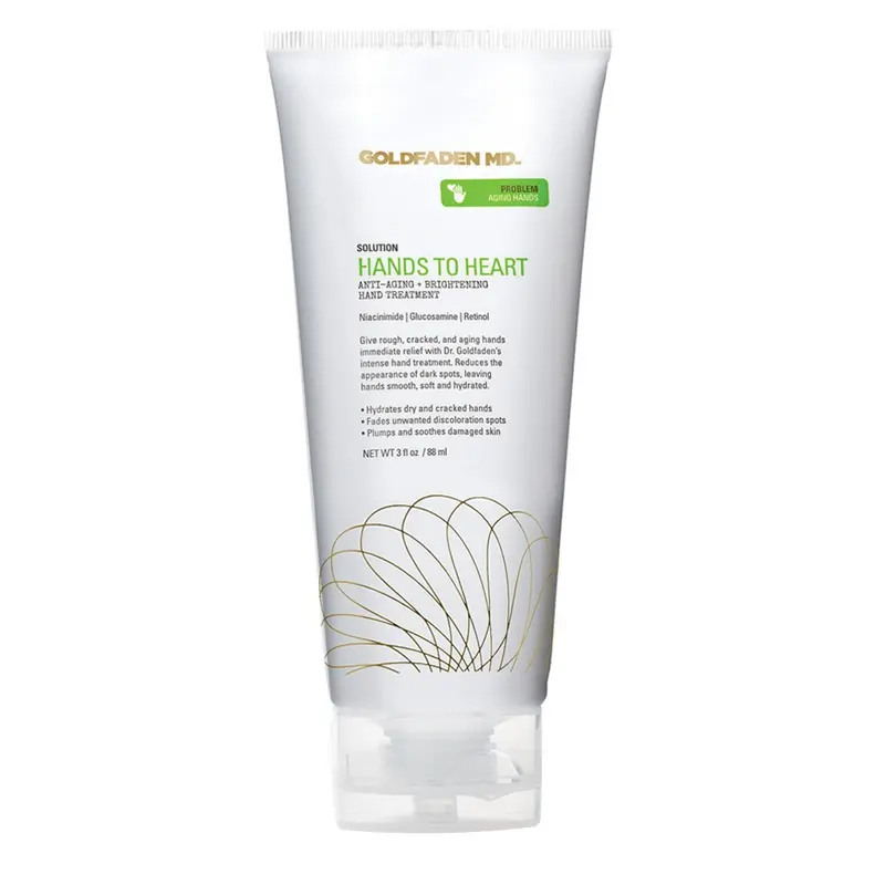 GOLDFADEN MD Soin mains anti‑âge et éclaircissant à l’huile de pamplemousse, 90 ml