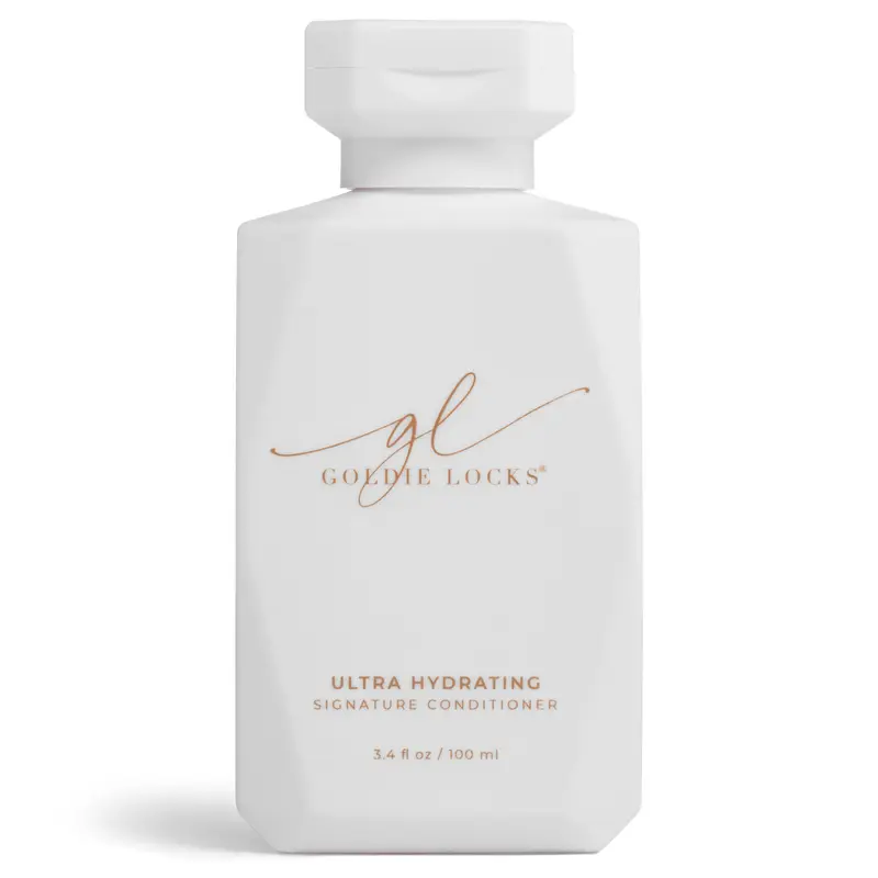 Goldie Locks Conditionneur Hydratant de Voyage – Sans sulfates, Pour cheveux colorés et extensions