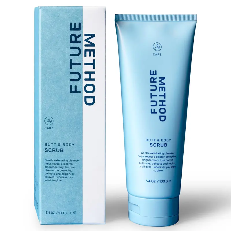 Gommage Exfoliant Fesses FUTURE METHOD – Acide Hyaluronique, Jojoba & Vitamine C, 86 g