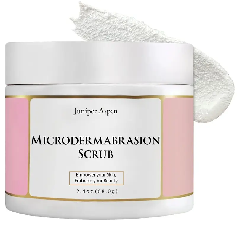 Gommage Microdermabrasion pour le visage — Exfoliant visage pour peau sensible, sèche et grasse – Nettoyage en profondeur des pores | JUNIPER ASPEN