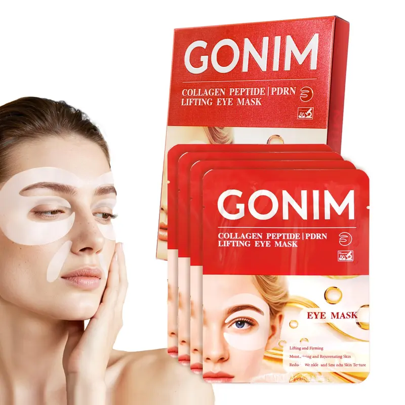 GONIM Patchs Yeux – ADN de Saumon, Collagène & Rétinol – 4 Paires
