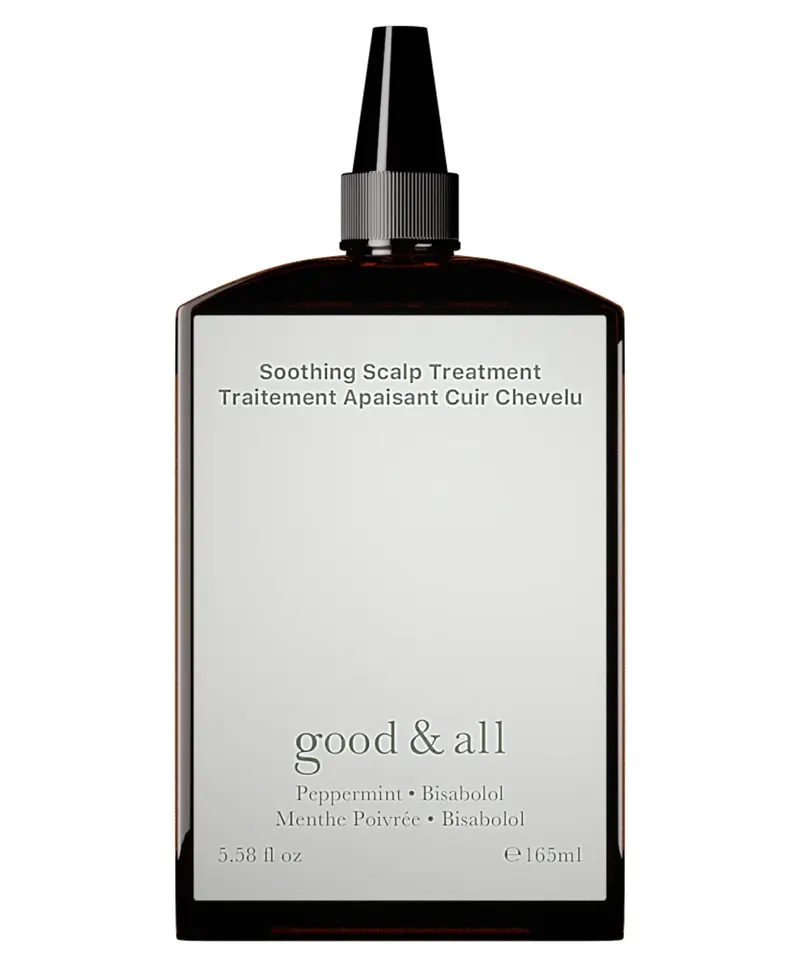 GOOD&ALL Soin anti-démangeaisons cuir-chevelu sec – Soin sans rinçage à la menthe poivrée et bisabolol, sans parfum, végane et non testé sur les animaux - 5,58 fl oz