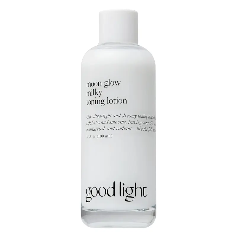 Good Light Tonique Lait Lunaire Moon Glow – Hydratation légère, Niacinamide et Céramides, Vegan, Sans Parfum, Fabriqué en Corée