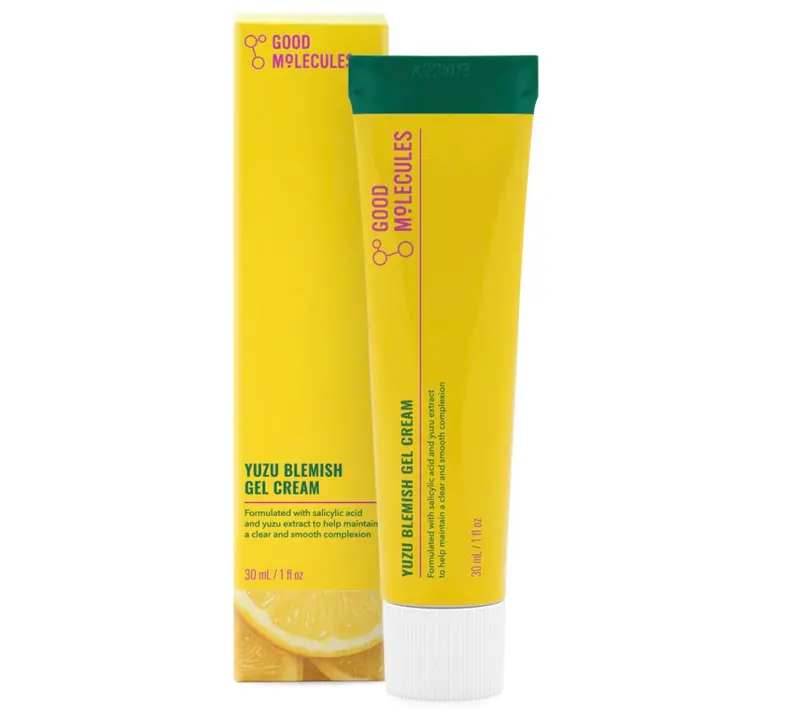 Good Molecules Gel-Crème Yuzu pour imperfections – Gel léger avec BHA 0,4%