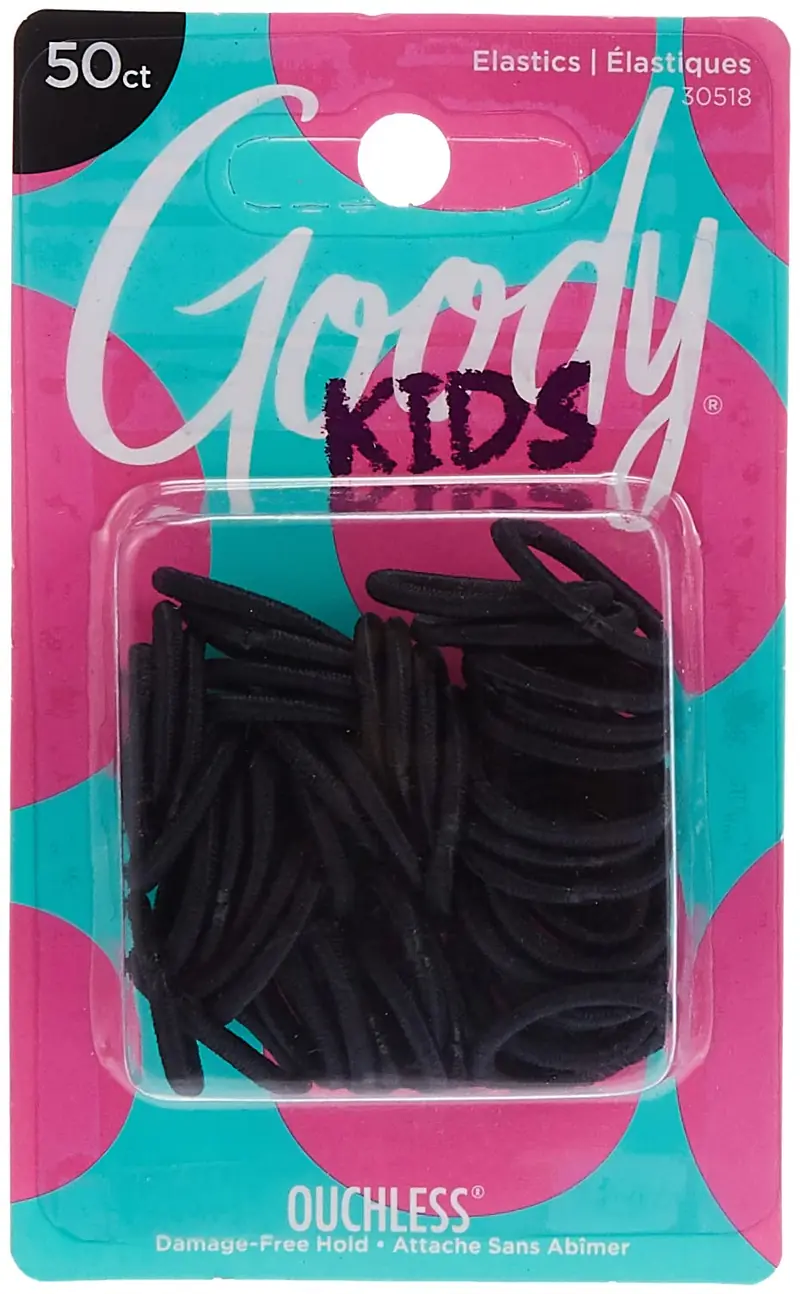 Goody Elastiques Mini Tressés Sans Douleur – Lot de 50