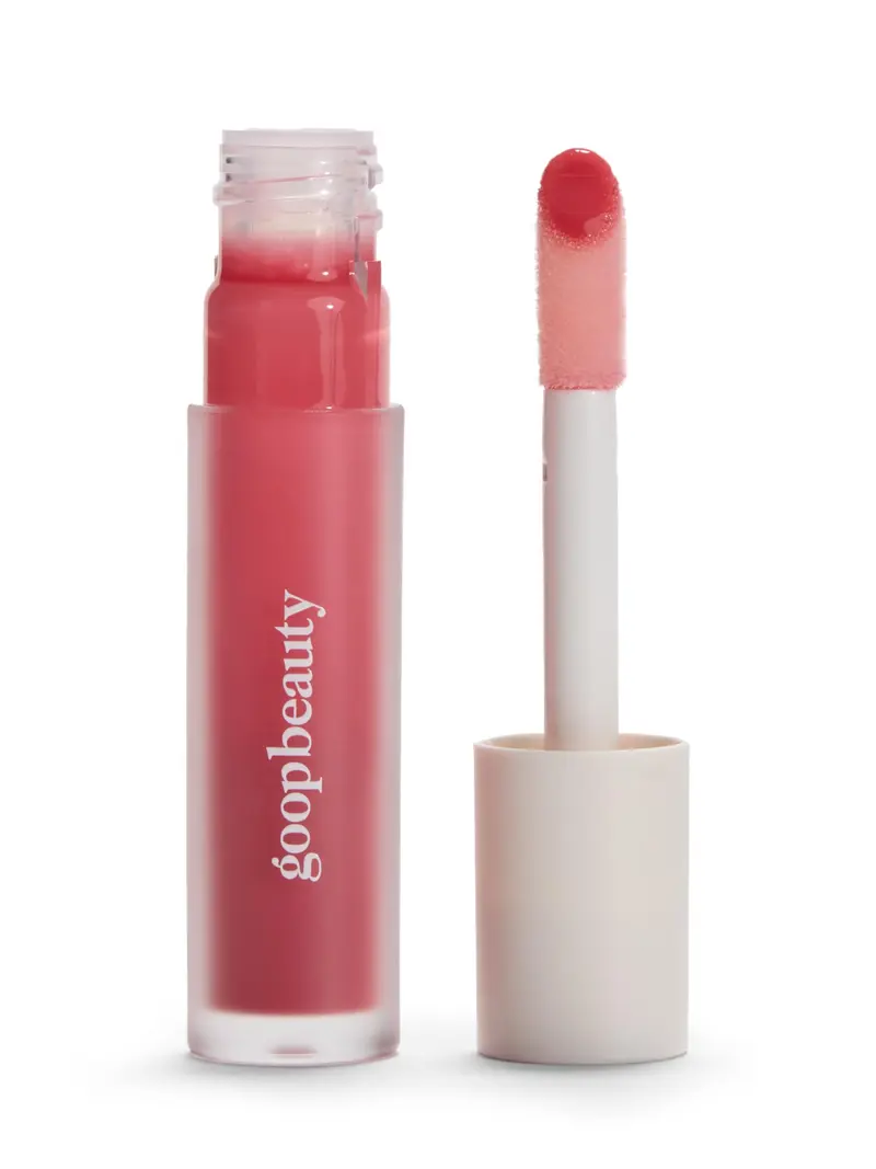goop Beauty Hydra-Barrier Gel Gloss | Hydratation et effet volumisant des lèvres | Blossom - Rose pâle | 0,13 oz