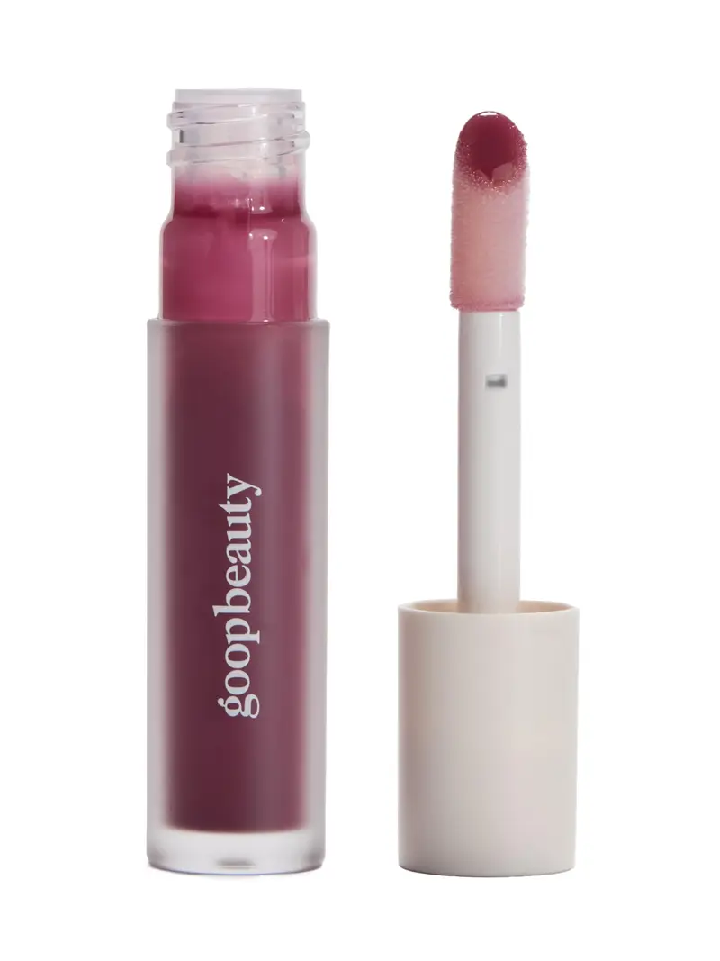 goop Beauty Hydra-Barrier Gel Gloss | Hydratation et léger effet volumisant des lèvres | Lilac – Améthyste translucide | 0,13 oz