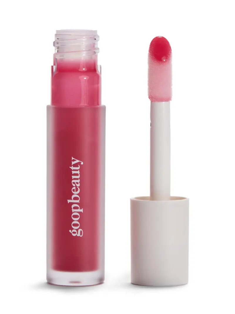 goop Beauty Hydra-Barrier Gel Gloss – Hydratation et Volume des Lèvres | Tulipe – Rose Transparent | 0,13 oz