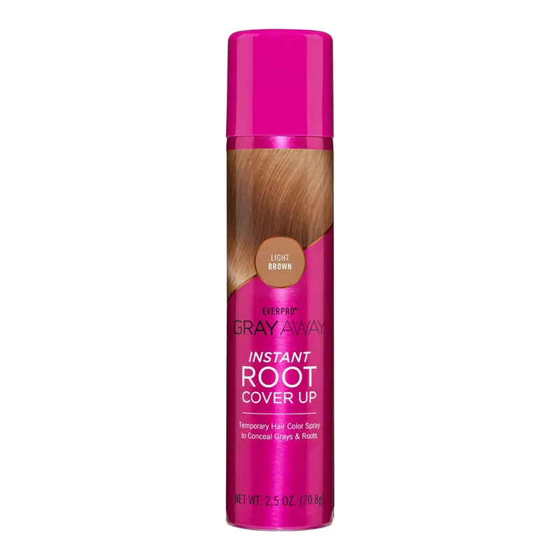 GRAY AWAY EVERPRO – Spray Instantané pour Racines 2,5 oz | Brun Clair