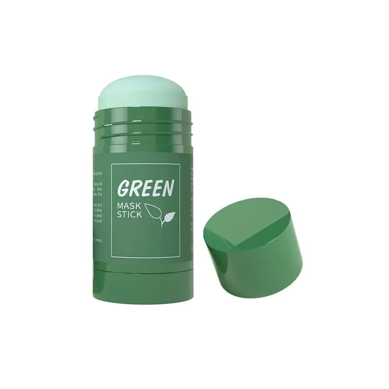 Green Mask Stick – Masque Vert pour le Visage, Extrait de Thé Vert, Nettoyage en Profondeur des Pores, Hydratation et Éclat (Pack de 1)