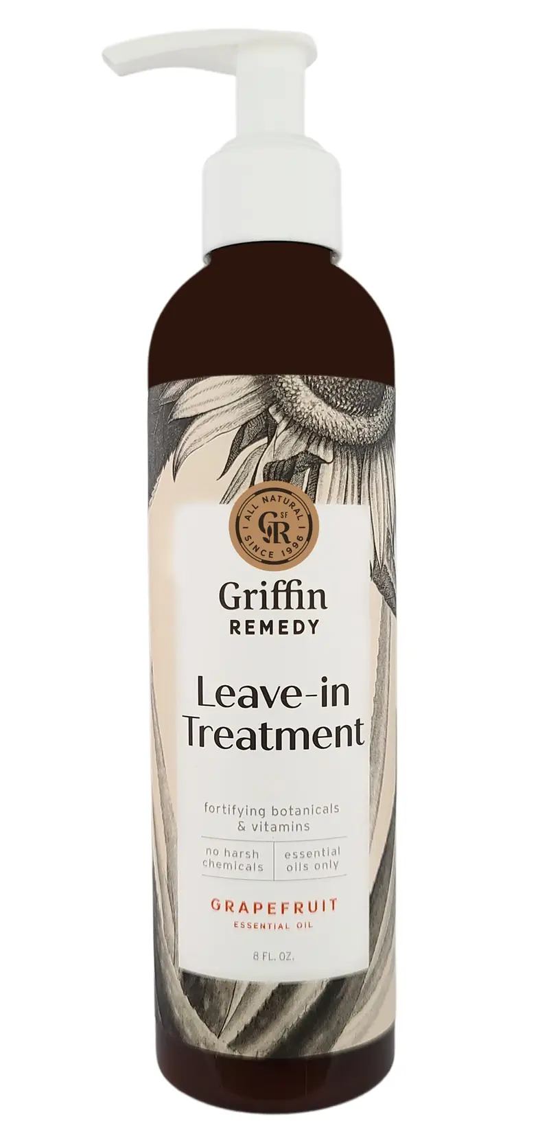 Griffin Remedy Soin Sans Rinçage – Hydratation légère pour tous types de cheveux – Vegan, Sans sulfates et Sans parabènes (237 ml)