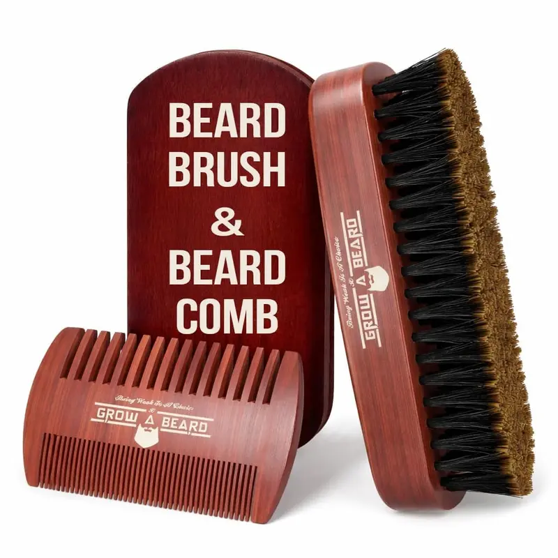 Grow Alpha Beard – Kit Soin Barbe 3-en-1