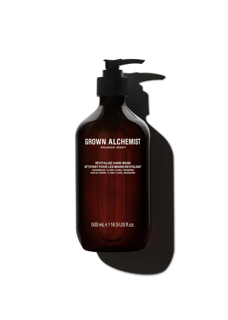 Grown Alchemist Savon Mains Revitalisant – Naturel, Mousse Hydratante à l'Ylang-Ylang, Mandarine et Cèdre – Nettoyant Botanique Doux, 500 mL