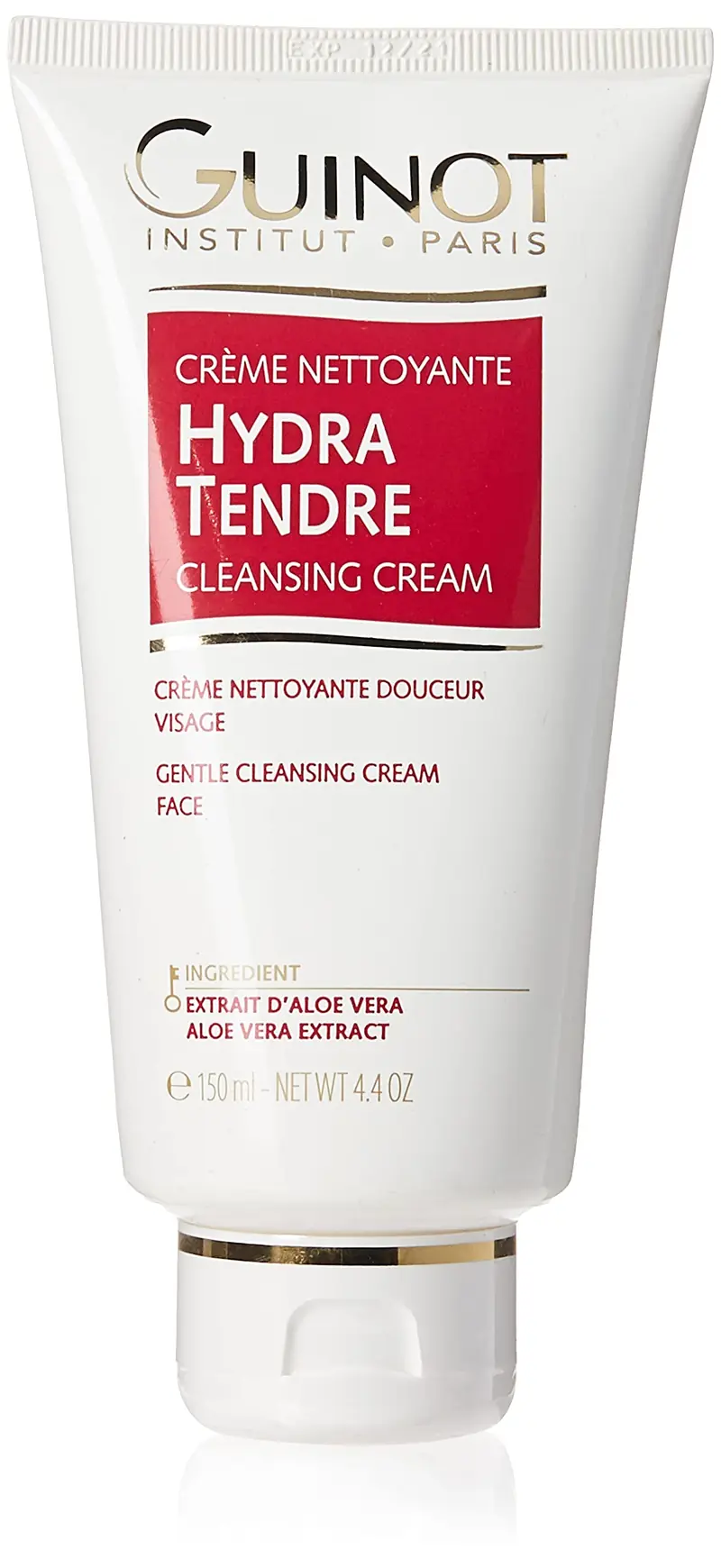 Guinot Hydra Tendre Nettoyant Visage Crème – 125 ml, Purifiant et Hydratant