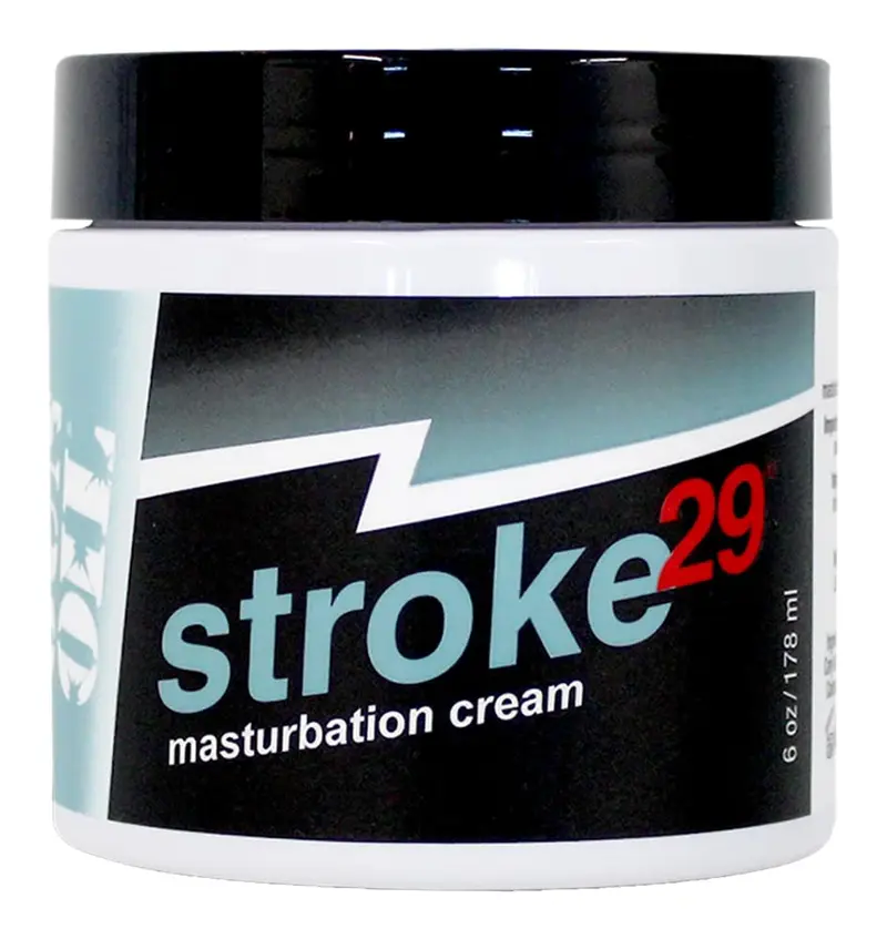 Gun Oil Stroke 29 – Crème Masturbation 6oz, Texture Épaisse, À Base d'Eau, Sans Parabène