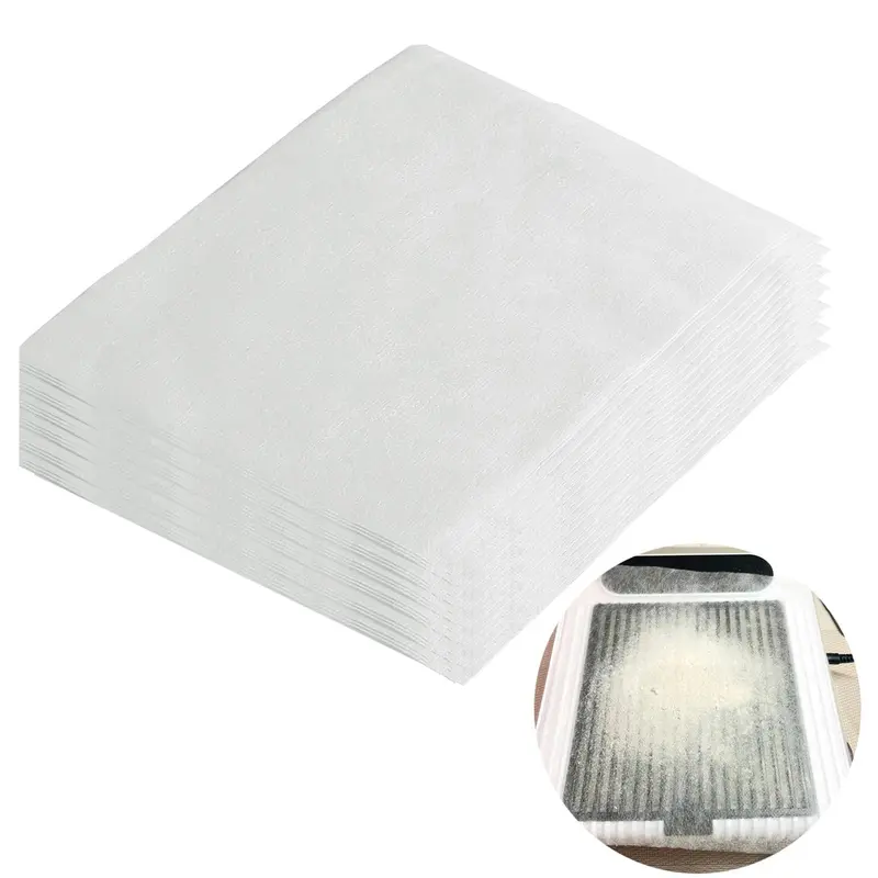 GUXACU – 200 feuilles de papier filtre pour collecteur de poussière d’ongles
