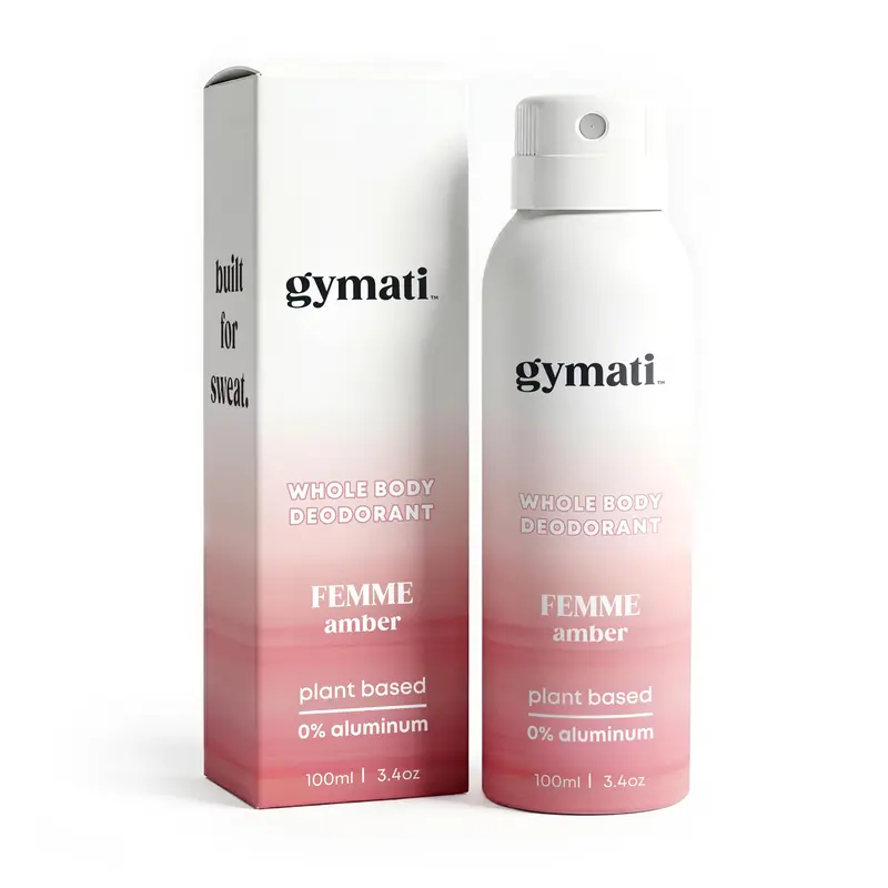 Gymati Déodorant Corporel Naturel Sans Aluminium – Spray pour Femmes