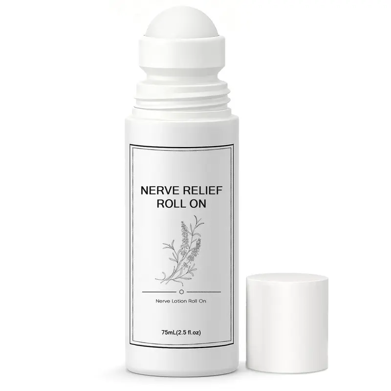 HABOHUSE Roll-On Soin Nerfs – Menthol, Aloe et Arnica, Absorption rapide, Non gras, 75 ml (2,5 oz)