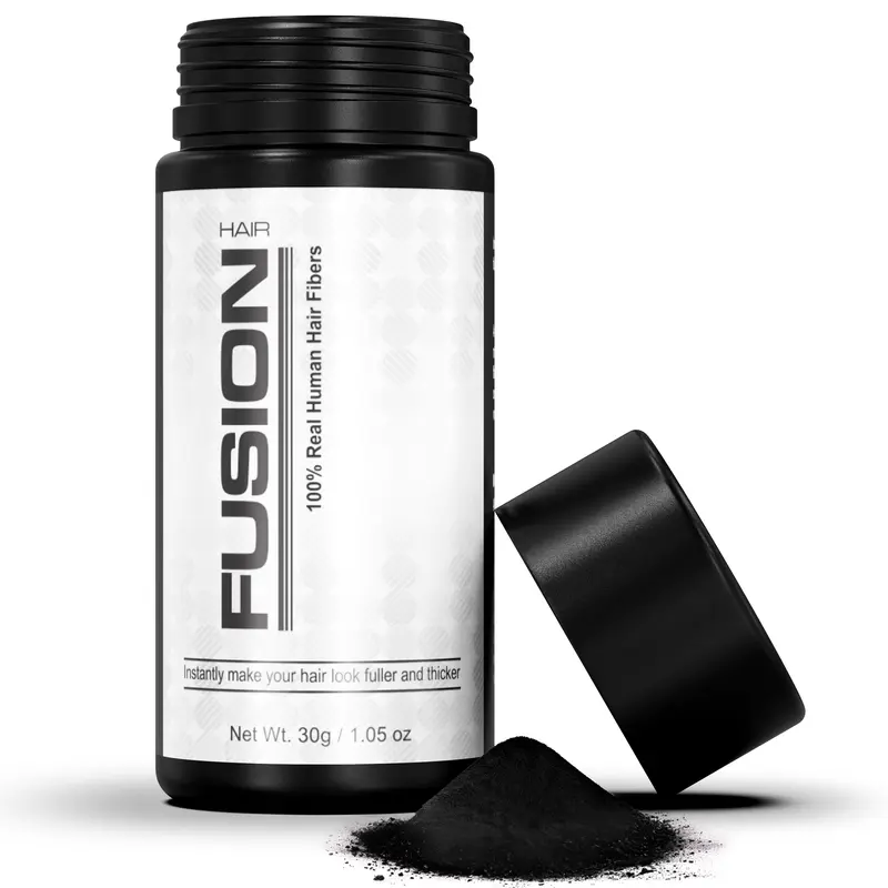 HAIRFUSION Fibres capillaires - Volume et densité naturels (1,05 oz) Noir