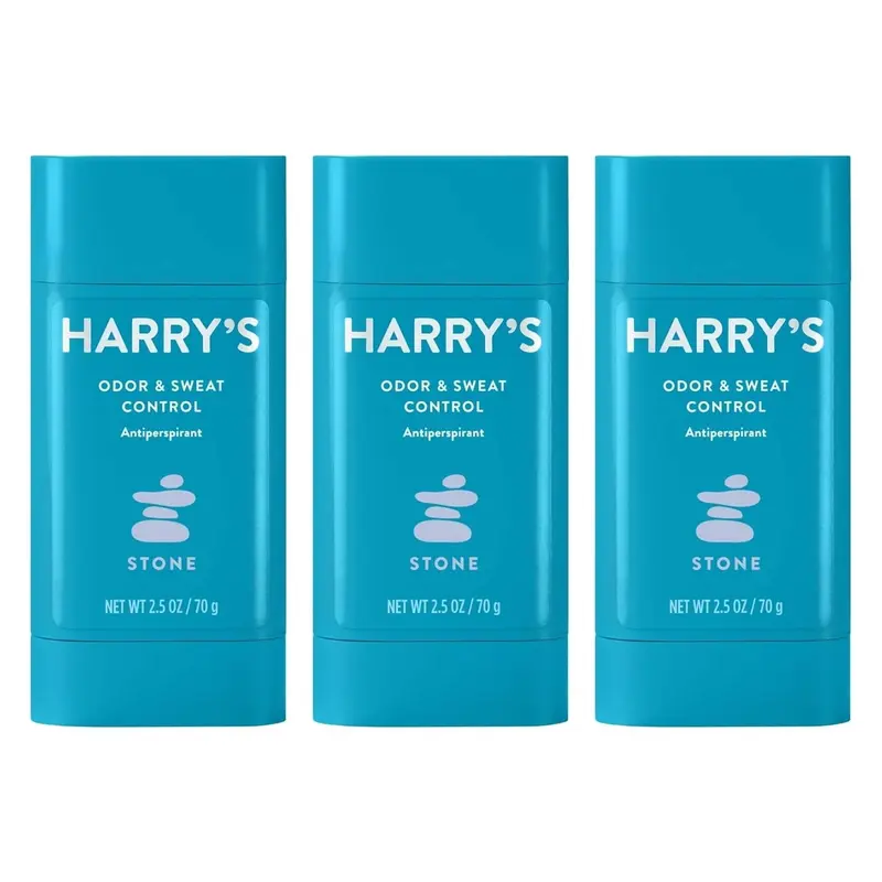 Harry's Déodorant Homme Antiperspirant Stone – Lot de 3, 48H de Protection