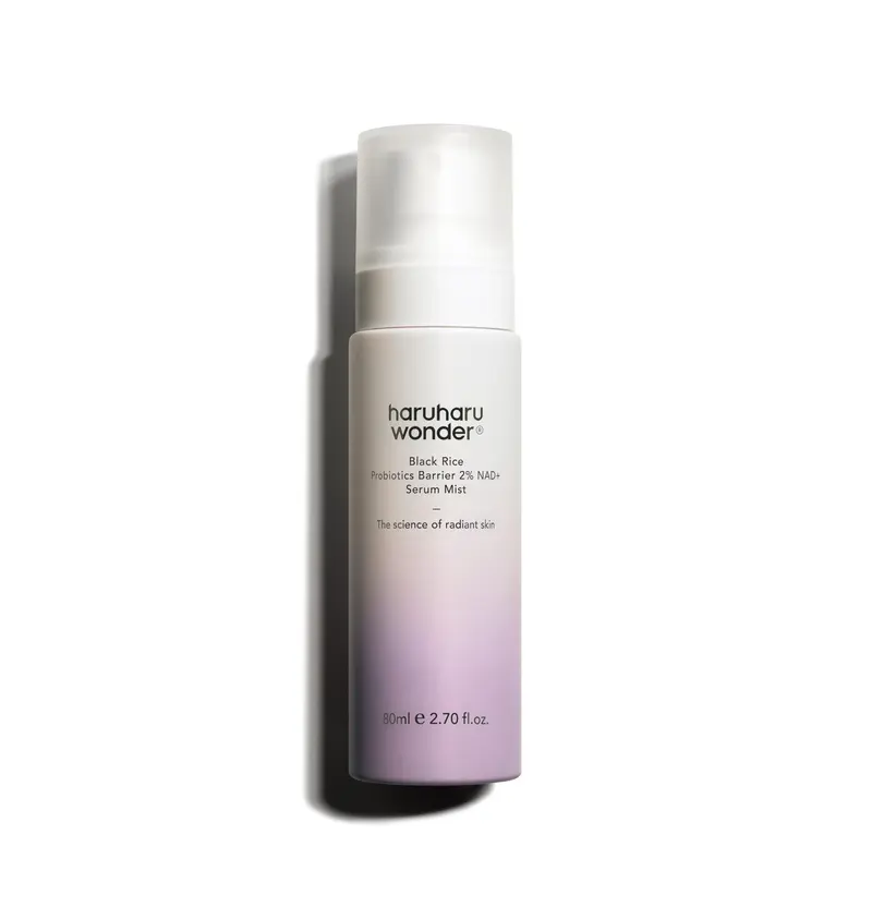 Haruharu Wonder Brume Sérum Probiotiques 2% NAD+ — Hydratation, Barrière et Peau Sensible