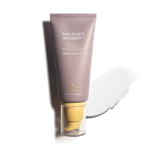 [Haruharu Wonder] Crème solaire quotidienne minérale pure au riz noir SPF50+ 50 ml