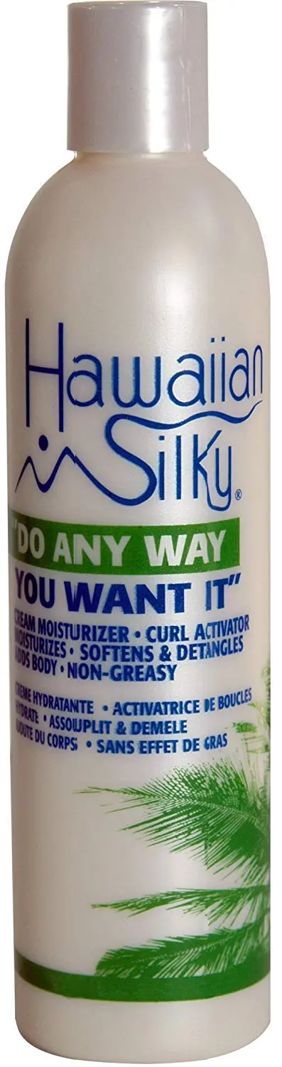 Hawaiian Silky Crème Activateur – Boucles définies et hydratées, 8 oz