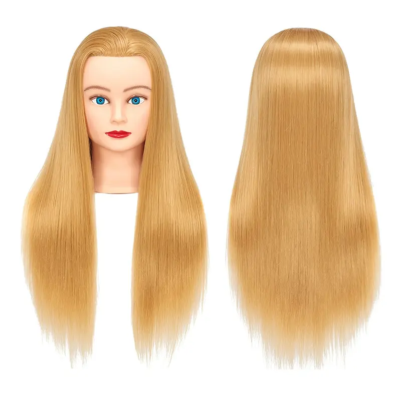 Headwinn Tête d'entraînement 26-28 pouces – Mannequin Coiffure Synthétique