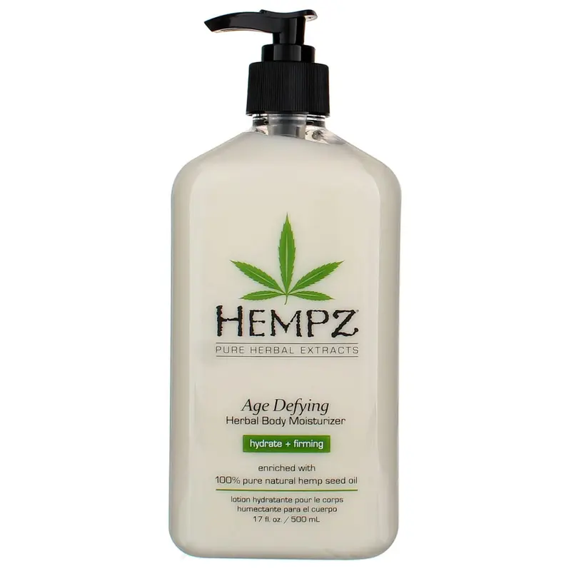 Hempz Hydratant Corps Anti-Âge 500 ml Pompe — Pack de 3 | Hydratation Quotidienne