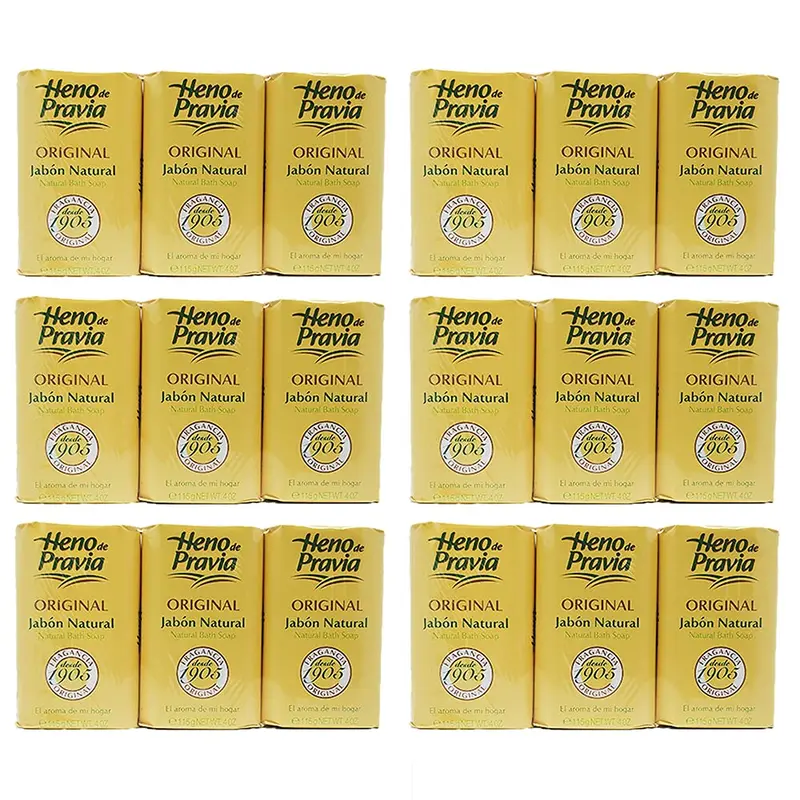 Heno de Pravia Savon de Bain Naturel 18 – Douceur et Arôme de Foin Frais