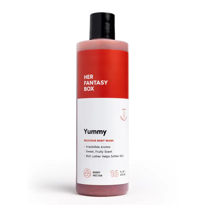 Her Fantasy Box Yummy | Gel Douche Gourmand – Nettoyage en Profondeur, Hydratation et Parfum Frais