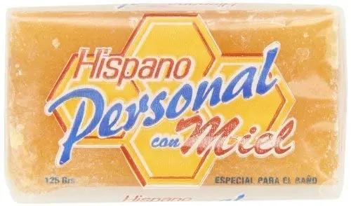 Hispano Savon au miel 125 g – Pack de 12 barres