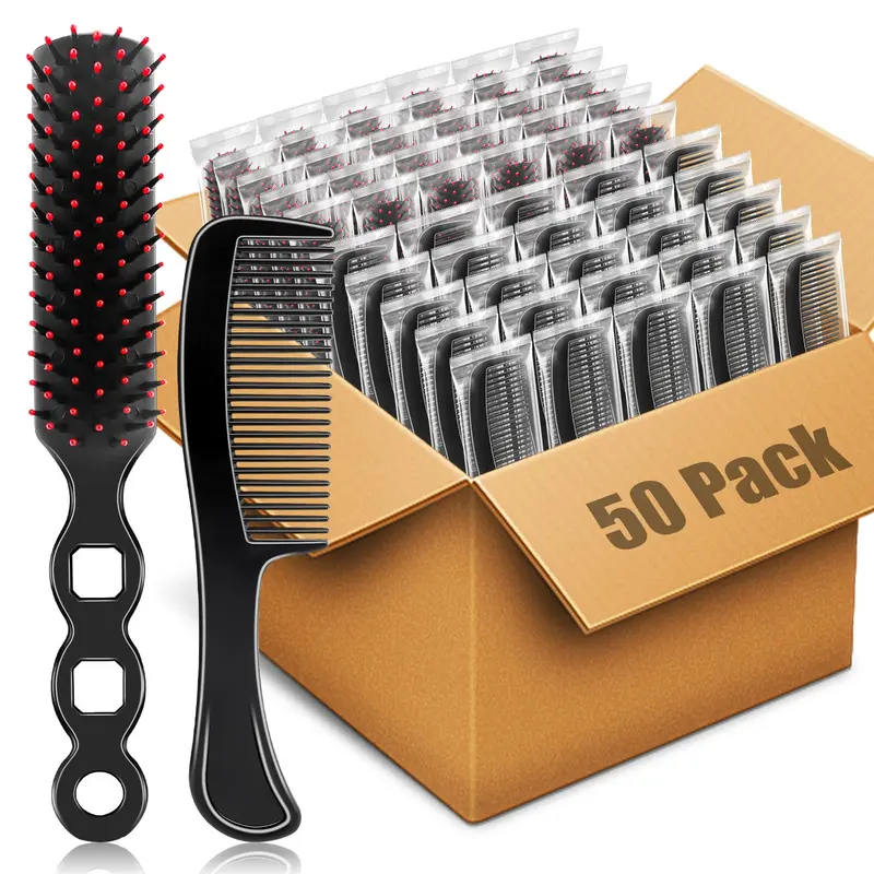 HOFASON Lot de 50 Brosses et Peignes en Vrac – Dons et Hygiène