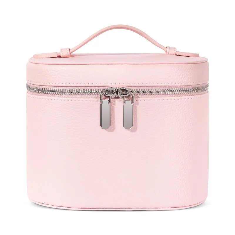 honitty Trousse maquillage voyage – Organisateur portable avec compartiments et poignée
