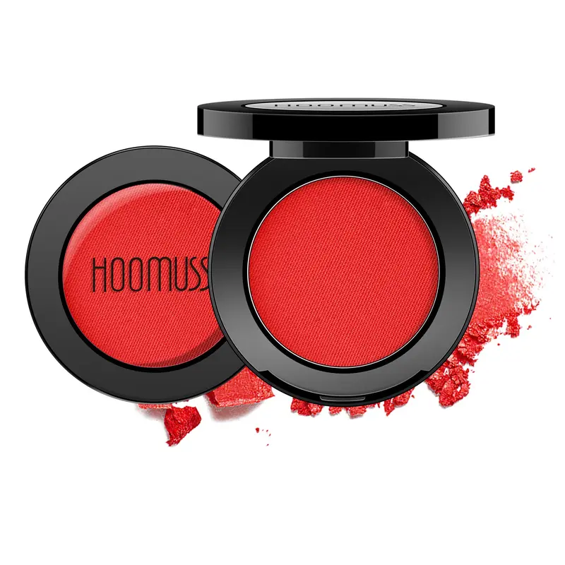 HOOMUSS ChristmasRed Palette – Ombres à Paupières Rouges Matte, Pigmentation Intense et Vegan