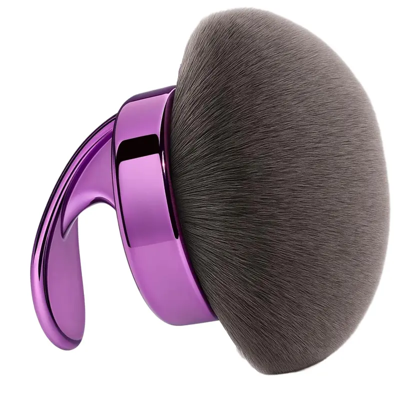 Hoostee Blend & Blur – Brosse Corps Kabuki Ultra Large, Fini Naturel et Application Facile, Violet