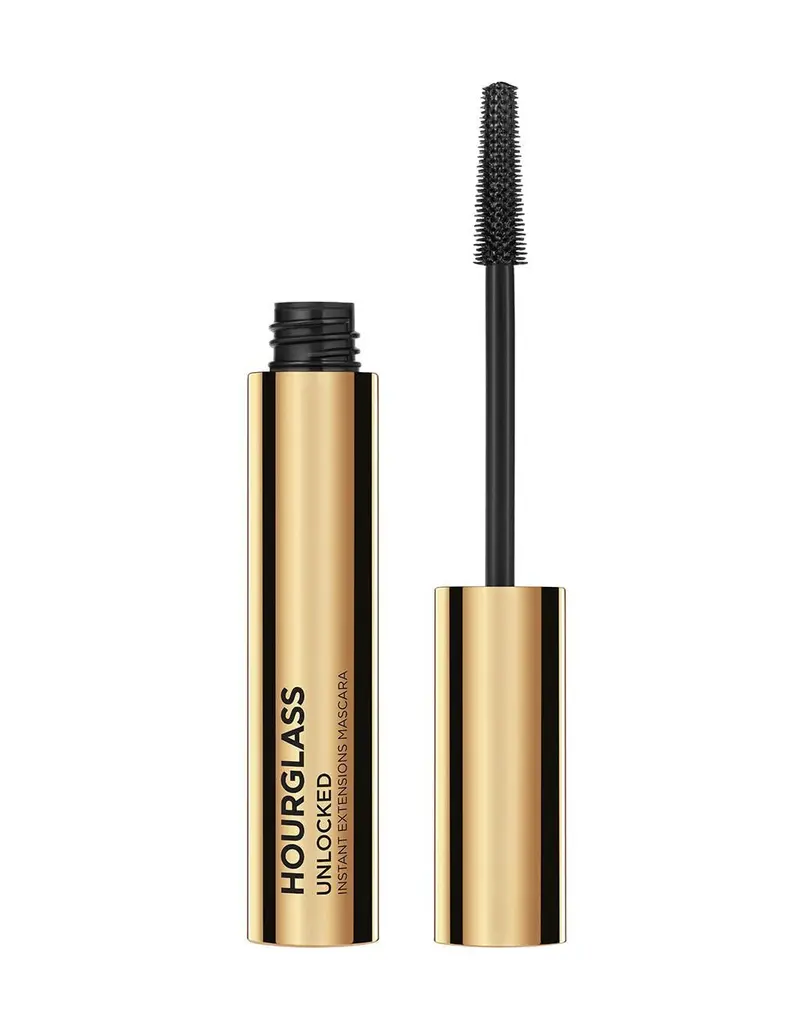 Hourglass Unlocked Mascara Tubulaire – Extensions Cils, Longueur et Définition (Jusqu’à 16h, Sans Bavures)