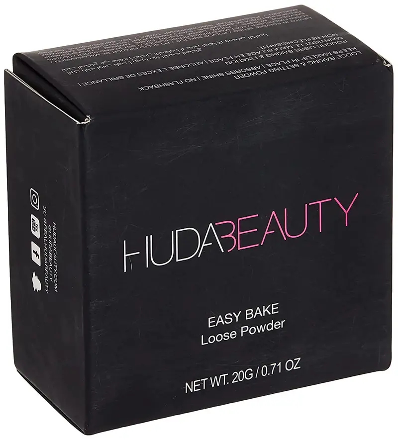 Huda Beauty Easy Bake Poudre Libre Cupcake – Fini Mat et Tenue Longue
