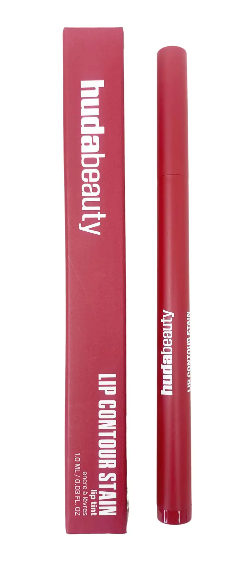 Huda Contour des Lèvres Cannelle (brun brique) – Teinte longue tenue, fini mat, 0,9 ml