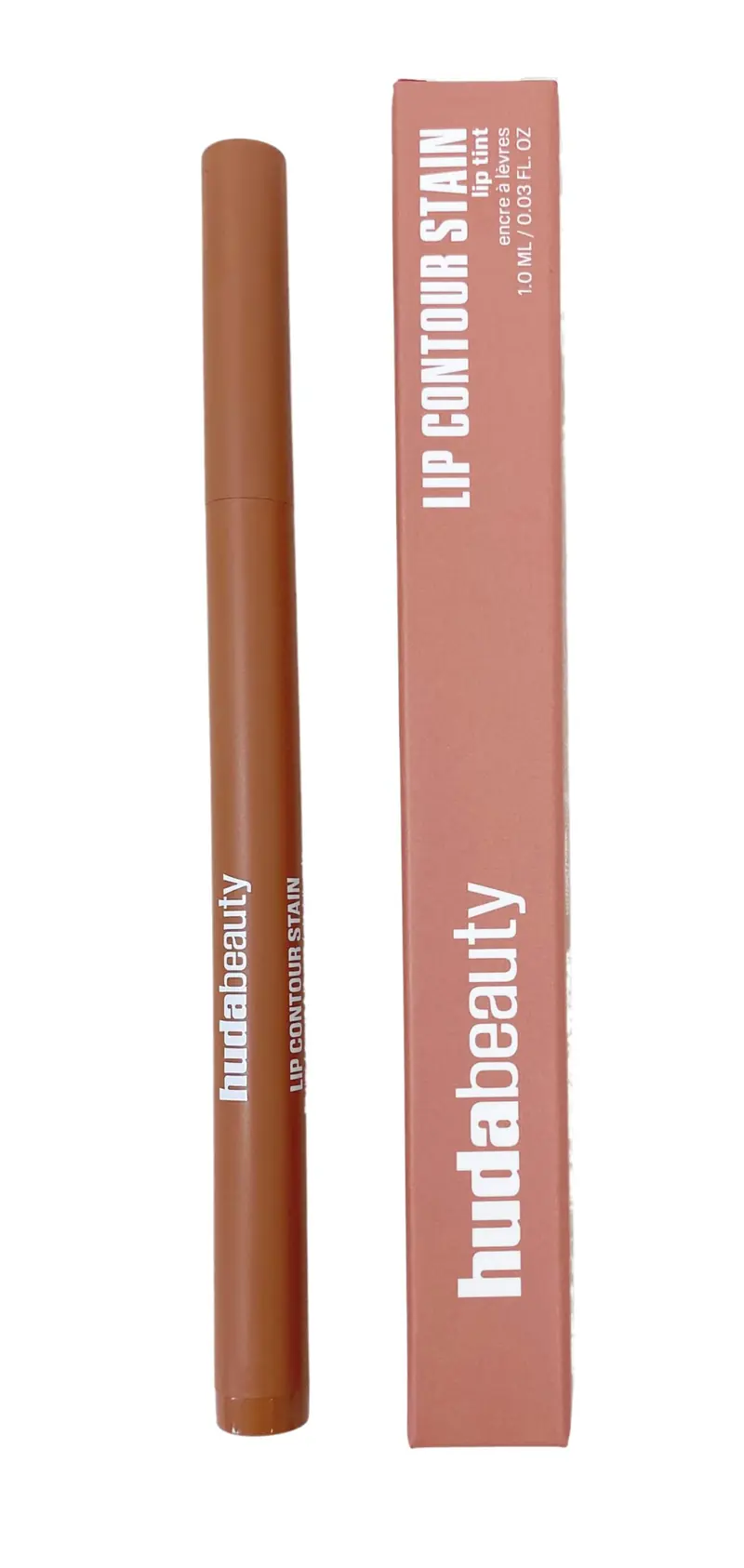 Huda Contour Lèvres et Teinte longue tenue – Beige Doux (0,89 ml)