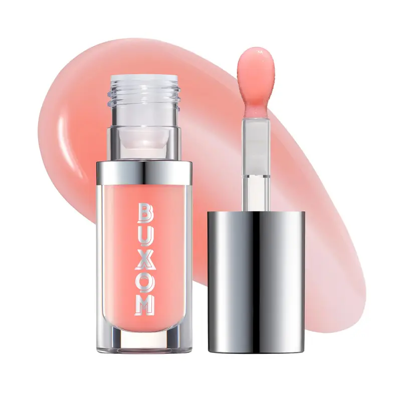 Huile à Lèvres Buxom – Brillance Intense et Hydratation, Blanc Russe
