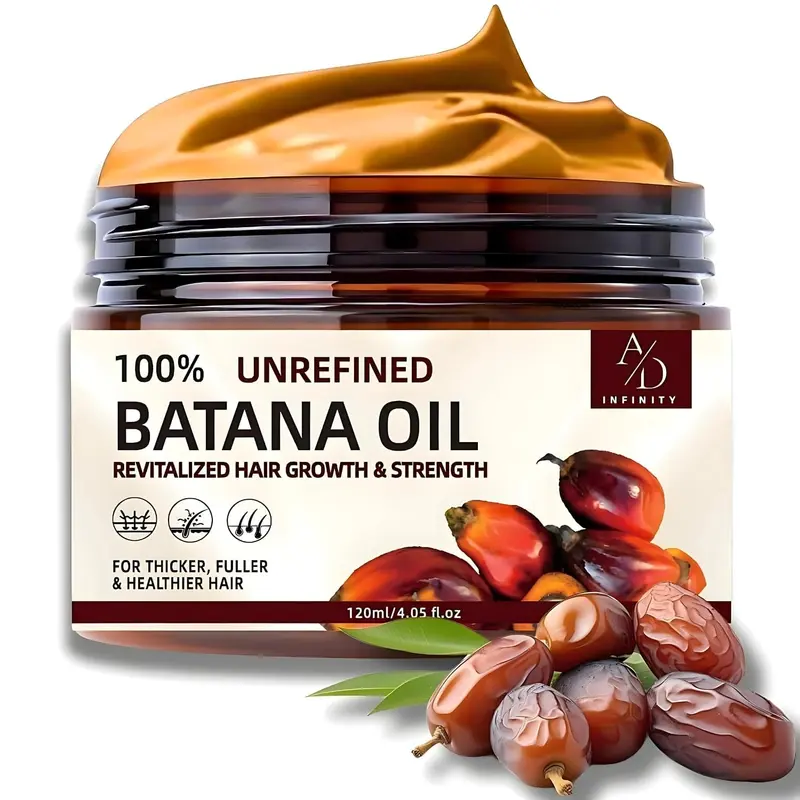 Huile de Batana brute A/D Infinity – croissance capillaire naturelle, kératine et extrait de café, Honduras 120 ml
