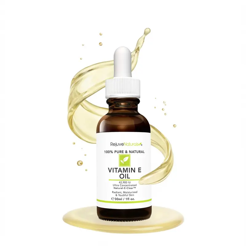 Huile de vitamine E 100% pure et naturelle – 42 900 UI | RejuveNaturals